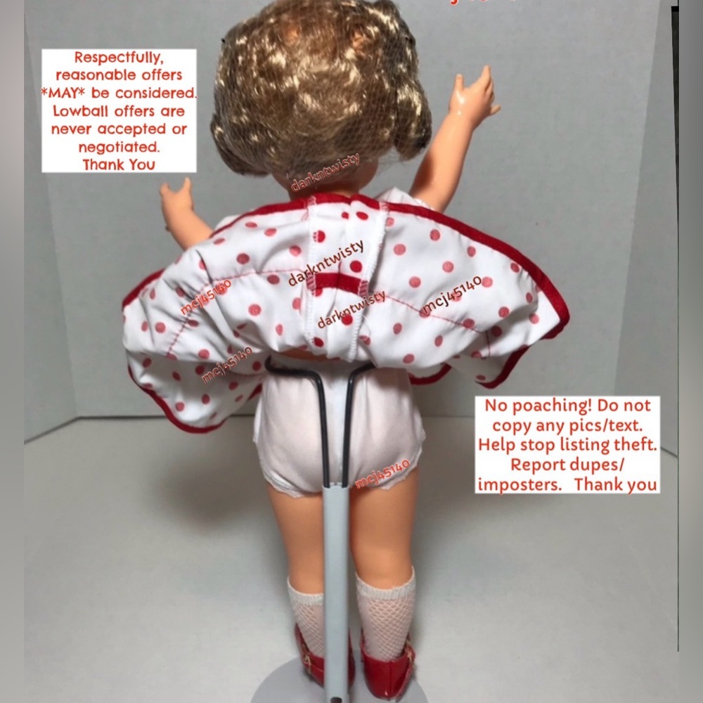 Vintage Shirley Temple 1972 Mint doll PRISTINE NEVER THRIFTS! - Picture 6 of 14